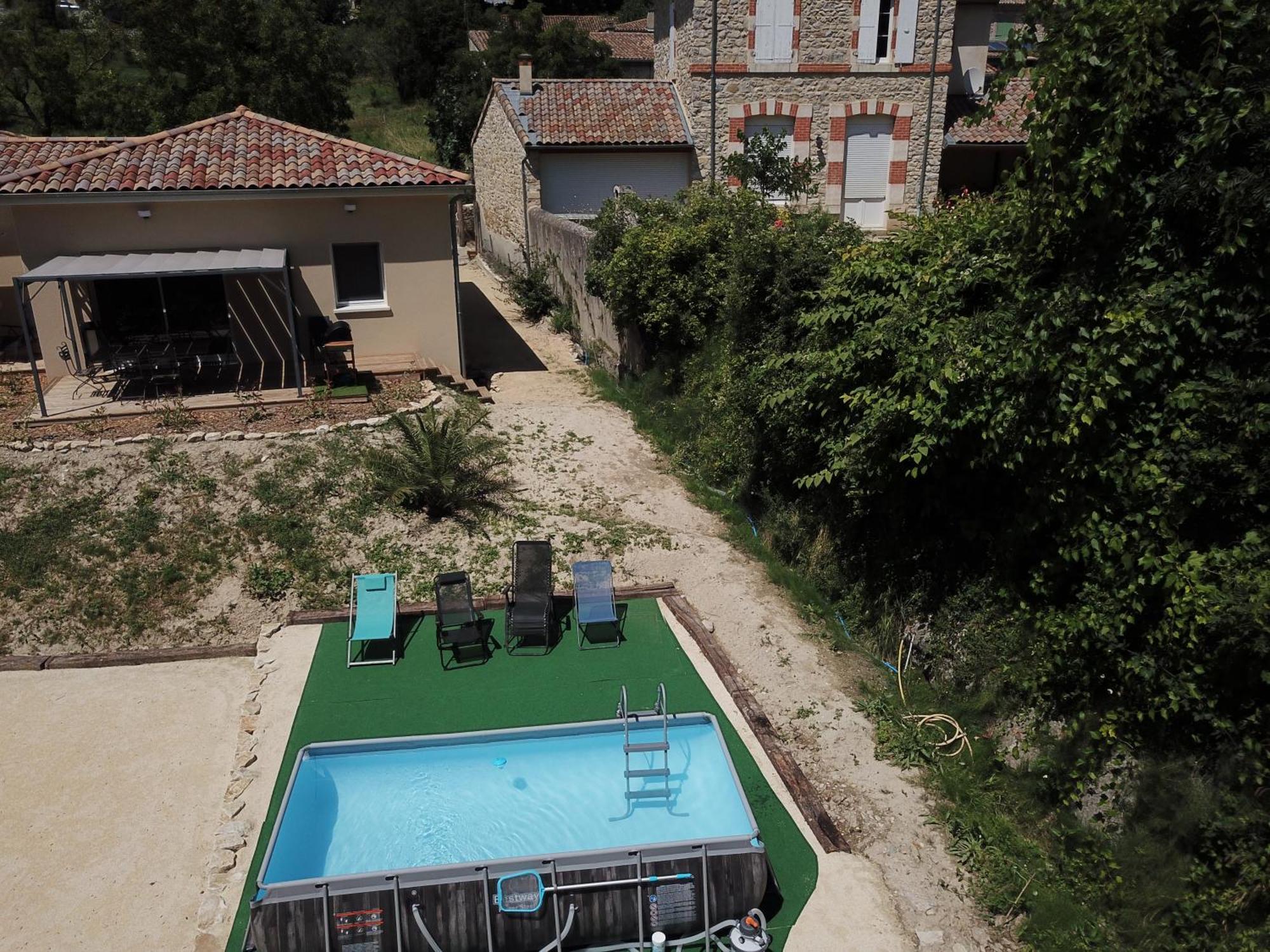 הוילה Montclar-sur-Gervanne Gite Le Chaudron 1 A 7Pers Avec Piscine מראה חיצוני תמונה